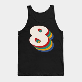 Number 8 Tank Top